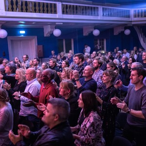 Mit publikum ved releasekoncert nov 2018