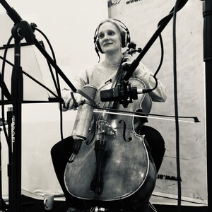 Line recording cello - The Making of ...Great Northern Spa Soundtrack