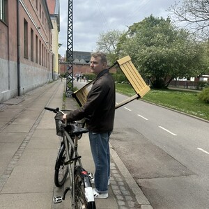 Ude at bære min egen kampagne på ryggen