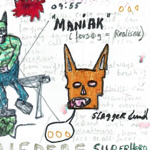 Albumcover, “Maniak”, 2023. Slagger Lund 