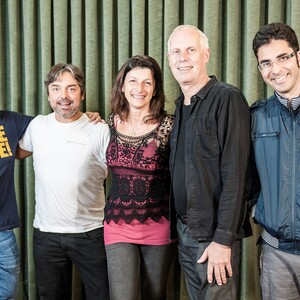 Brazilian Project
photo: Daniel Gosling
from left: Ricardo Fiúza - André "Limão" Queiroz - Simon Spang-Hanssen - Enéias Xavier